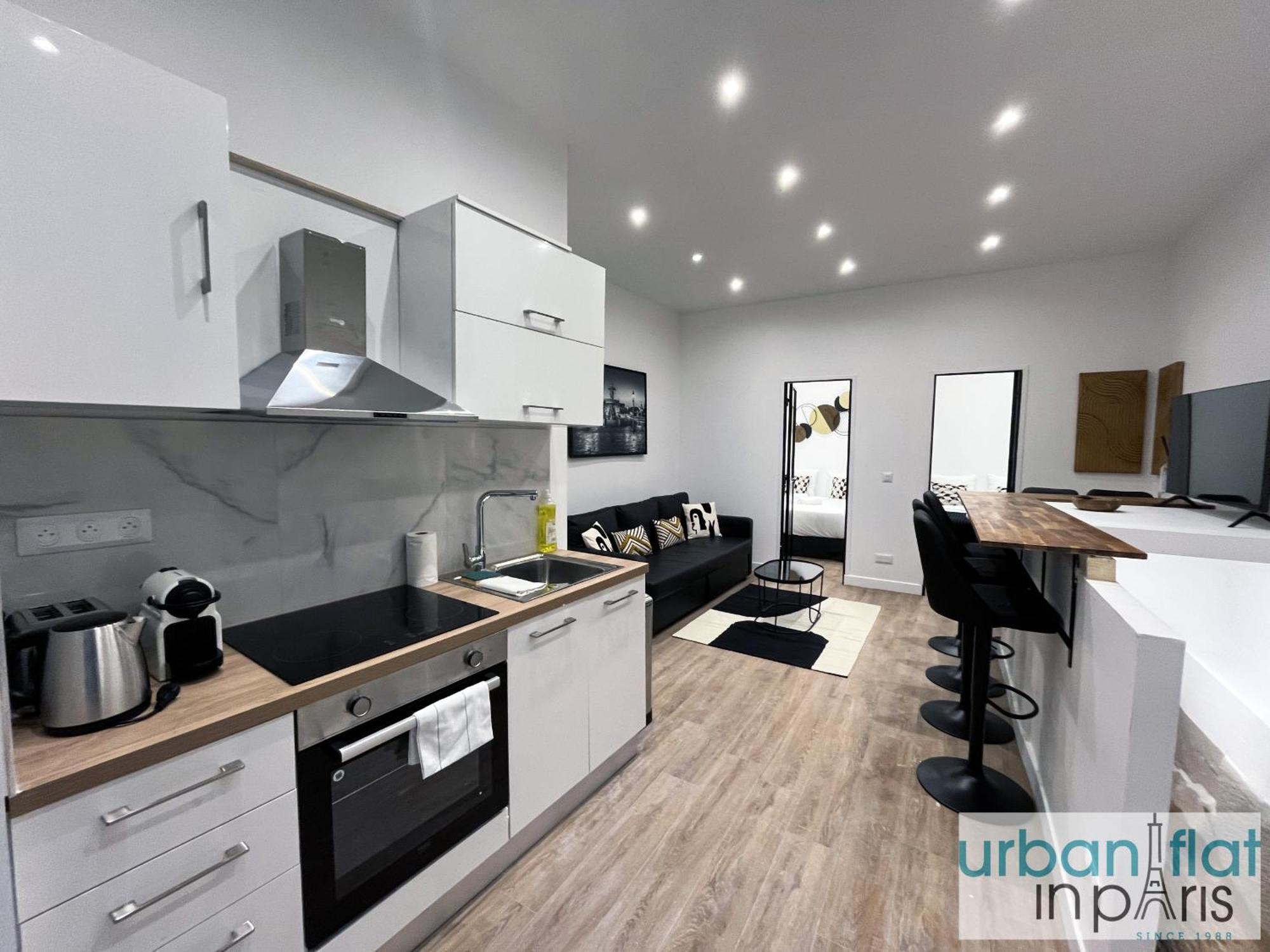 Urban Flat 01 - Charming 2 Bedroom Flat In Montorgueil Paris Eksteriør billede
